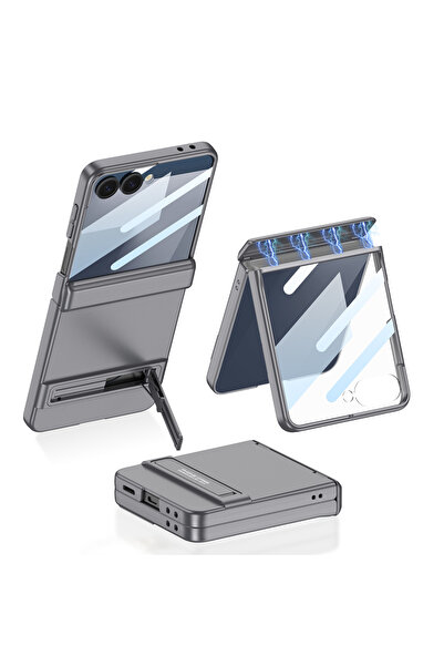 Rivor Samsung Galaxy Z Flip 7 Uyumlu Kılıf Kamera Çıkıntılı Ultra İnce Kıpta ...