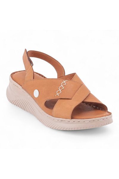 Mammamia D25YS-2855 Sandale de damă din piele confortabilă