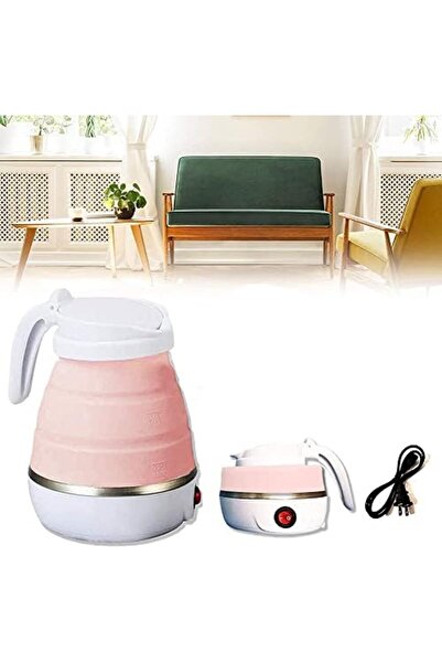 Twinkle Mart Foldable Portable Electric Kettle Mini Travel Winter Outdoor Portable Kettle