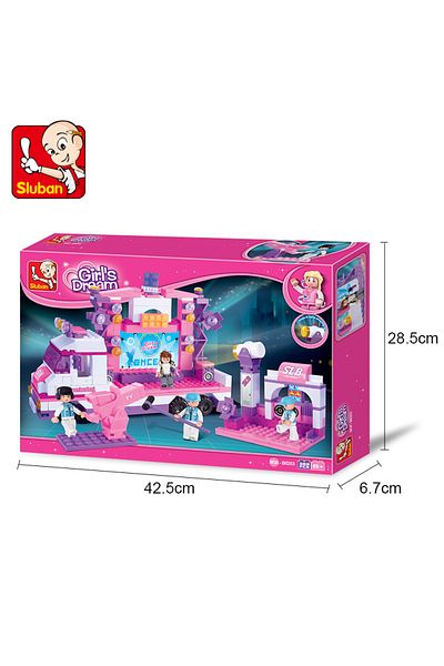 Sluban Dream Studio Play Set - 176 Pieces - Model M38-B0252