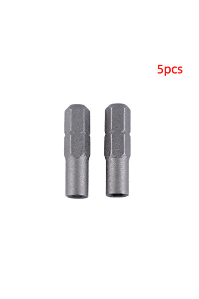 choice2 5pcs 1pc Electric Screwdriver Bit Hex 1/4" 6.35mm Hex Shank To 4mm Sk...