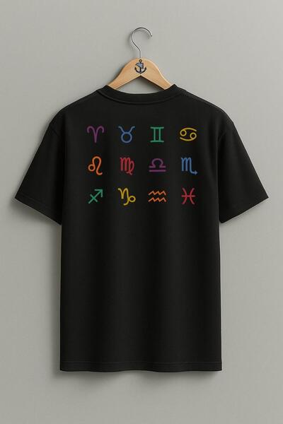 Bahriyeli Collection oversized Εικονογράφηση λογότυπου οροσκόπλητης προφητεία...