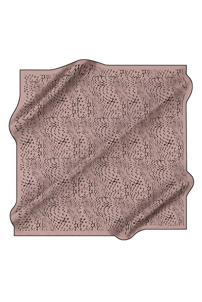 Aker 90X90 Silk Tivil Scarf