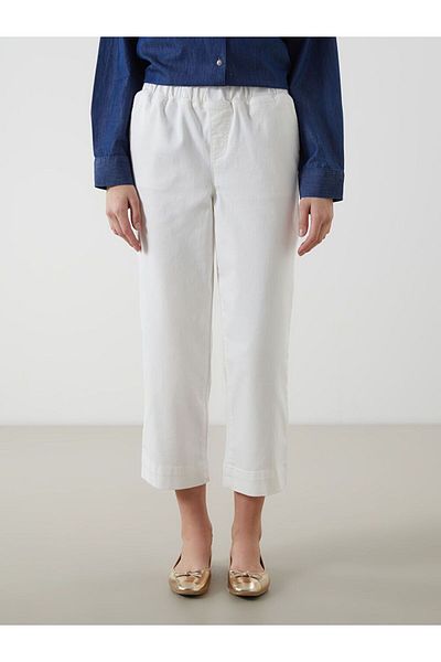 LC Waikiki LCWAIKIKI Classic Elastic Waist Wideleg Γυναικείο Jean Παντελόνι