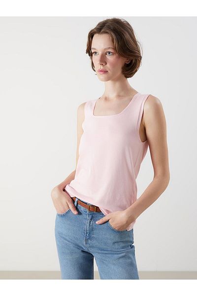 LC Waikiki Lcwaikiki Classic Square Neck Women's Knitwear Singlet