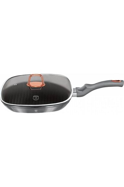Berlinger Haus Grill Pan with Lid, Moonlight Edition, Berlinger Haus 28cm, BH-6005