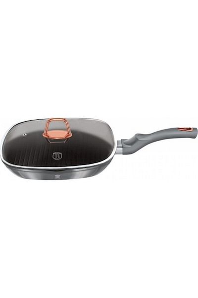 Berlinger Haus Grill Pan with Lid, Moonlight Edition, Berlinger Haus 28cm, BH-6005