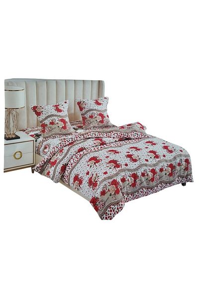 OEM Double Bed Linen Set 4 Pieces, Cotton