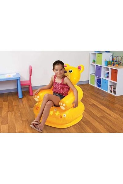 Intex Inflatable Bear Chair – Lightweight & Adorable Design for Kids
