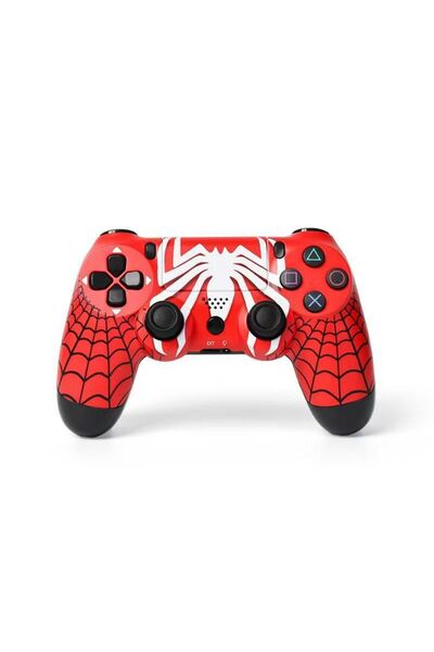 Dobe PS4-PC-Android BOX-Android-IOS Telefon Tablet Uyumlu Spıder-Man Tema Tit...