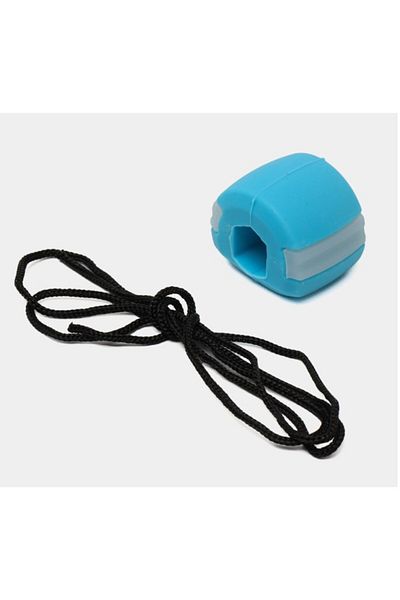 Flippy Dispozitiv de tonifiere facială din silicon, corecție maxilar/maxilar, albastru