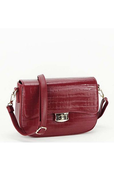 David Jones Paris small bag 7002-1 14 Burgundy
