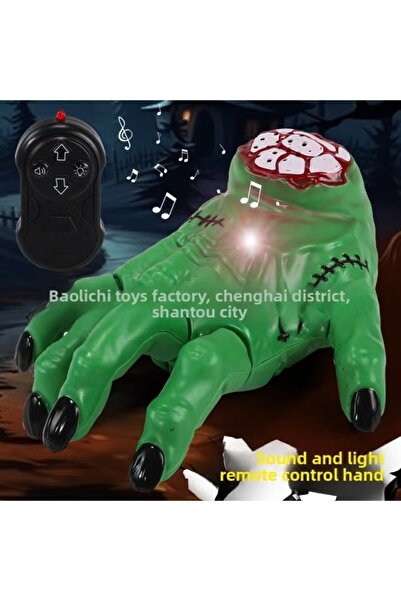 Toybox Trick Ghost Hand Breaking Hand Lighting Sound Effect Remote Control Palm Carnival Spoofs Horror Prop