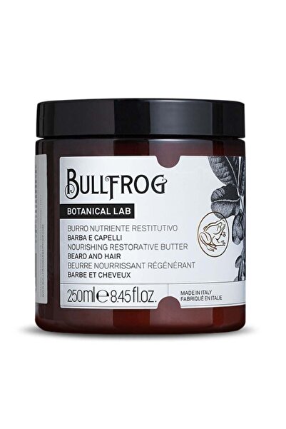Bullfrog Unt hrănitor și reparator pentru păr și barbă 250 ml