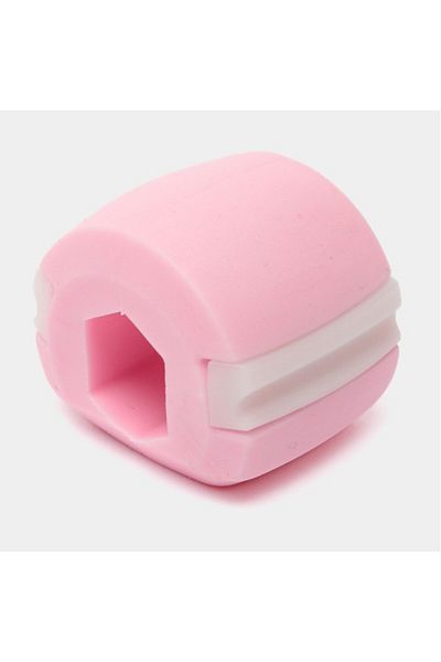 Flippy Dispozitiv de tonifiere facială din silicon, corecție maxilar/maxilar, roz