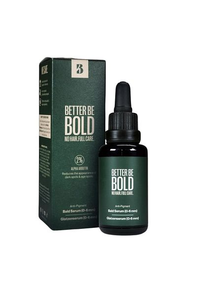 BETTER BE BOLD Ser antipigmentant pentru chelie împotriva coșurilor 30ml