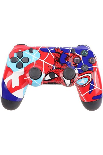 Dobe PS4-PC-Android BOX-Android-IOS Telefon Tablet Uyumlu Spıder-Man Tema Tit...