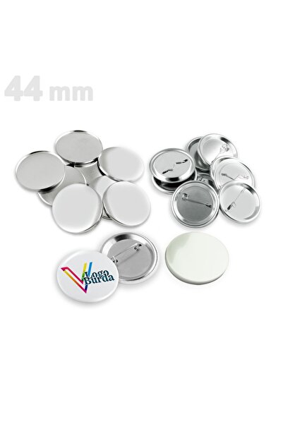 vizyonstore 44 mm Buton Rozet (SARF) VG44BRS 100 adet