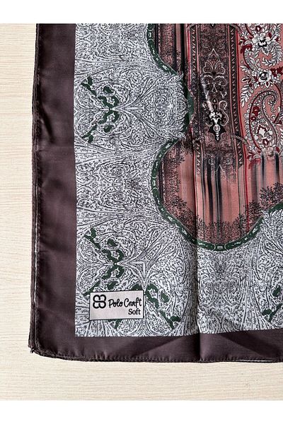 POLO CRAFT Soft Ethnic Stripe Pattern Shawl