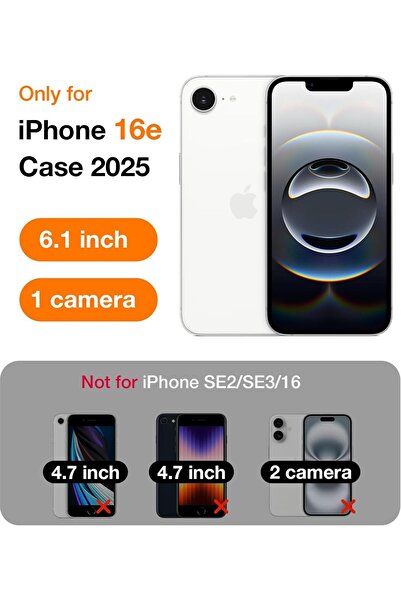 TORRAS Magnetic Shockproof for iPhone 16e Case 2025