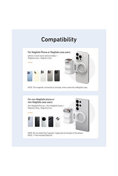 TELESIN Fun Shot Magnetic Grip