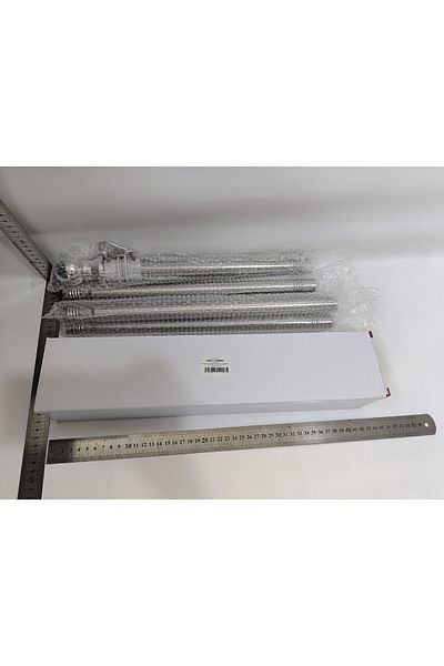 Teo Flag Stand, , 180 cm, Silver