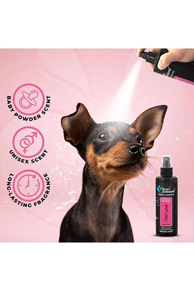 Groom Professional First Pet Love Cologne|Perfume[Volume - 200 ml, Flavor - Subtle Baby Scent]