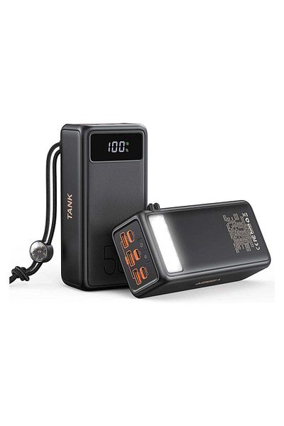 Veger Power Bank 56000mAh, 130W PD/QC3.0 Portable Charger