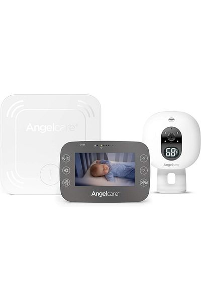 Angelcare AC337 Baby Movement Monitor with Video White