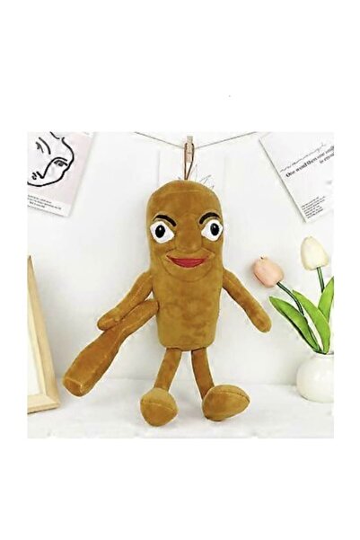 MASHASHOP Tung Tung Sahur plush toy (Italian Brainrot), brown, 37 cm