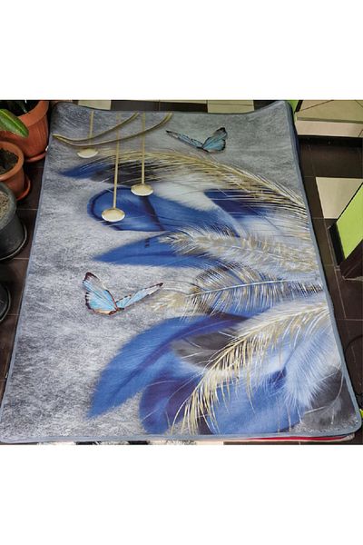 OEM Polyester Digital Print Carpet, Anti-Slip, 150 x 200cm