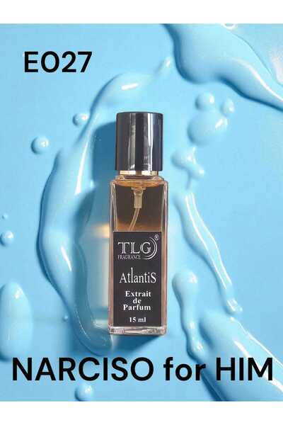 TLG TLGE027e015 Narciso For Him Extrait Erkek Parfümü, 15 ml (Cep Boyu)