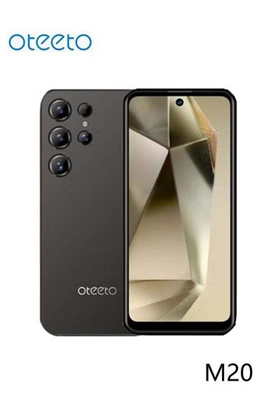 OTEETO M20 Smart Android Smartphone With 6.56-Inch HD+ Incell Display, 4GB RAM, 128GB ROM Expandable