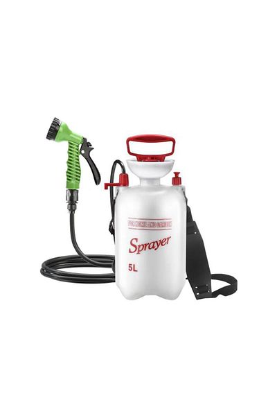 Primo Plus Portable Pressure Pump for Garden, Lawn and Garden, 5L Capacity with Pressure Relief Valve