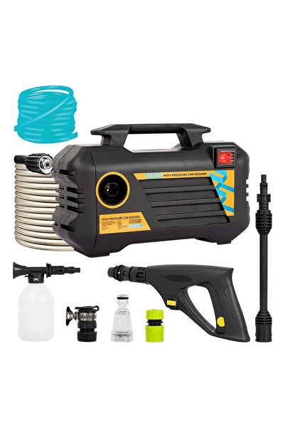 ET-LIFE Portable Electric Pressure Washer – 3000W 2800 PSI– Handheld 3 Differ...