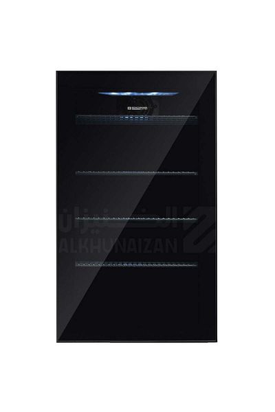 BENCHMARK Benchmark 3.2 cu ft 92 L Single Glass Door Beverage Display Refrigerator - Black - BSC-105FX