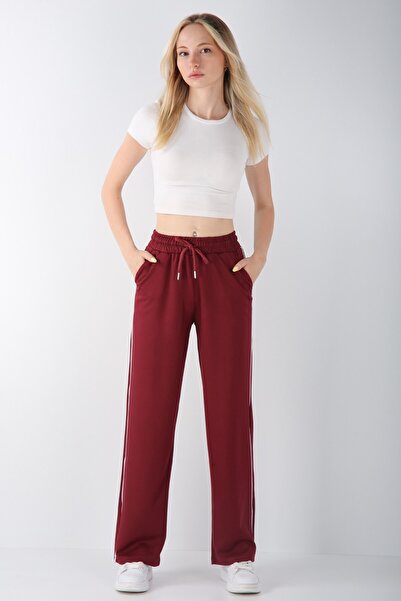 Veni Life بنطال رياضي نسائي من قماش القطن