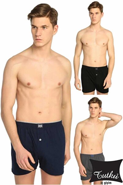 Tutku Boxeri din bumbac pieptănat pentru bărbați