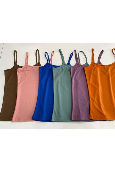 ÇELEBİ STYLE Women's Strap Blouse Crop
