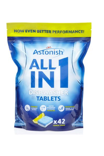 Astonish Tablete pentru masina de spalat vase, 42 Bucati