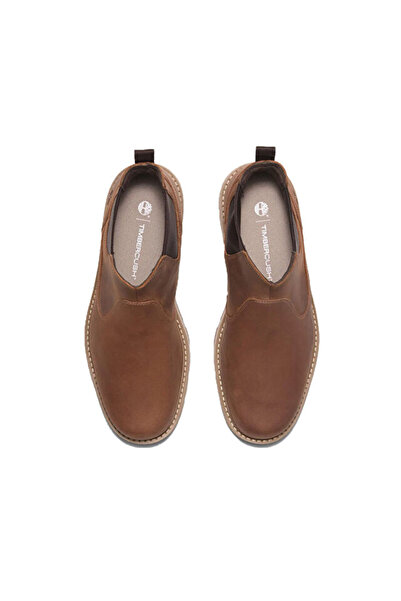 Timberland Britton Road Mid Chelsea Boot Men's Casual Boots Tb0A6A4Wem61 Brown