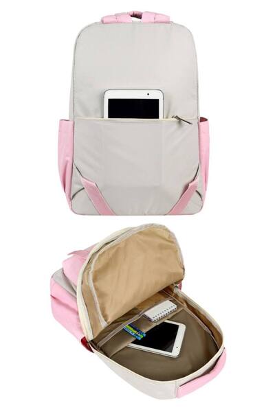 change time School Bag 1St Class Including Lunch and Pen Holder Width: 30cm Length: 40cm Bottom: 18cm