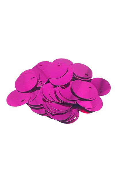 Bi hızlı Bag Flake, Decoration Flake (20 Gram) 30 mm 55 Pieces Around Flake (...