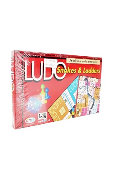 rexa مجموعة ألعاب لودو العائلية - لعبة لوحية كلاسيكية قابلة للطي من 2 إلى 4 ل...