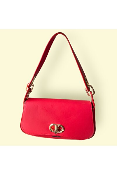 Angel Polo Women's Buckle Shoulder Bag - Short Handle, Casual and Stylish Model