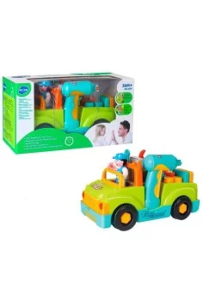 JollyMag Set Pilsan Jucarie indicatoare rutiere Mini Traffic Signs cu masinuta