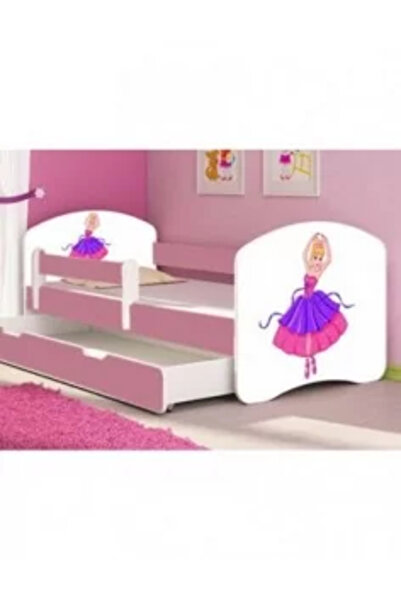 Klups Wooden Baby Cot with Drawer KAROLINA II White