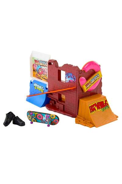 HOT WHEELS Skate Parmak Kaykay Macerasına Başlangıç Seti HGT91 - Donut Skatepark