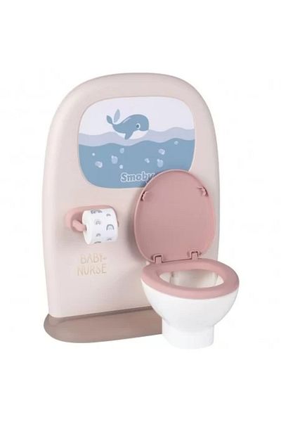 Smoby Cremă de toaletă pentru asistentă medicală pentru bebeluși cu accesorii