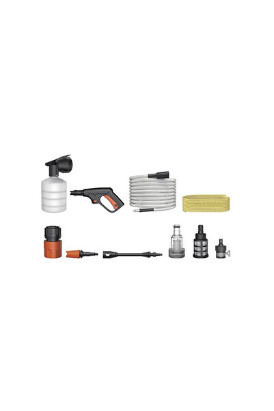 Protonust Extra Basınçlı Araç Yıkama Makinesi 60 Bar 1100W Yüksek Basınçlı Yıkama Köpük Tabancalı 8m Hortumlu